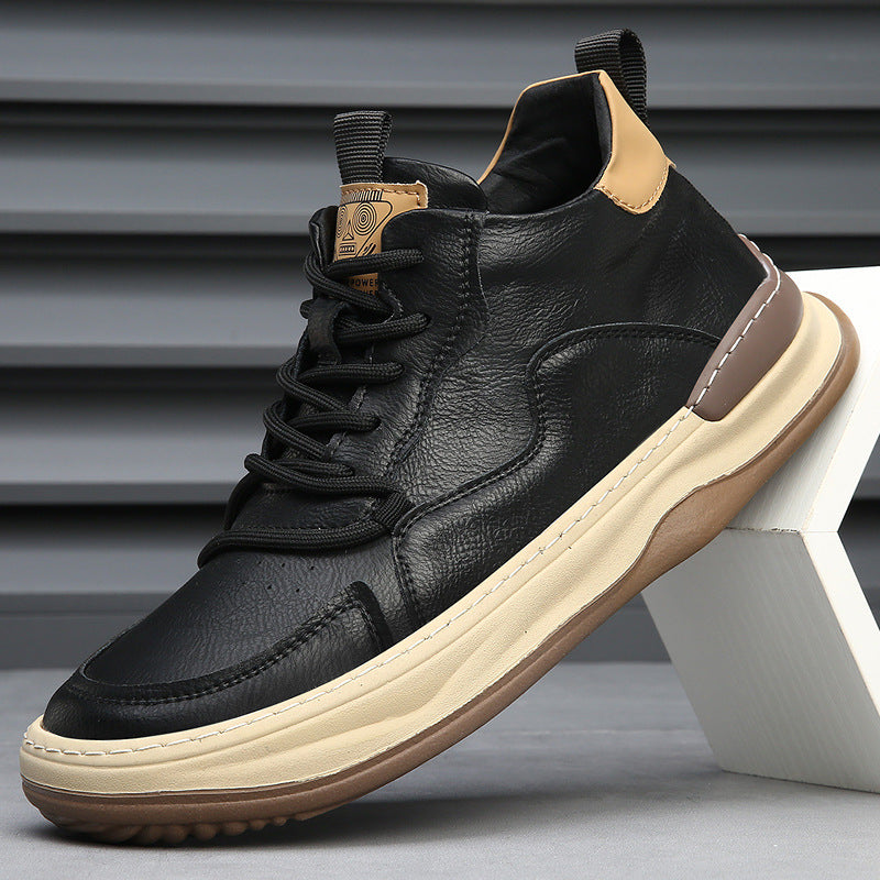 Albert | Skórzane Sneakersy Premium