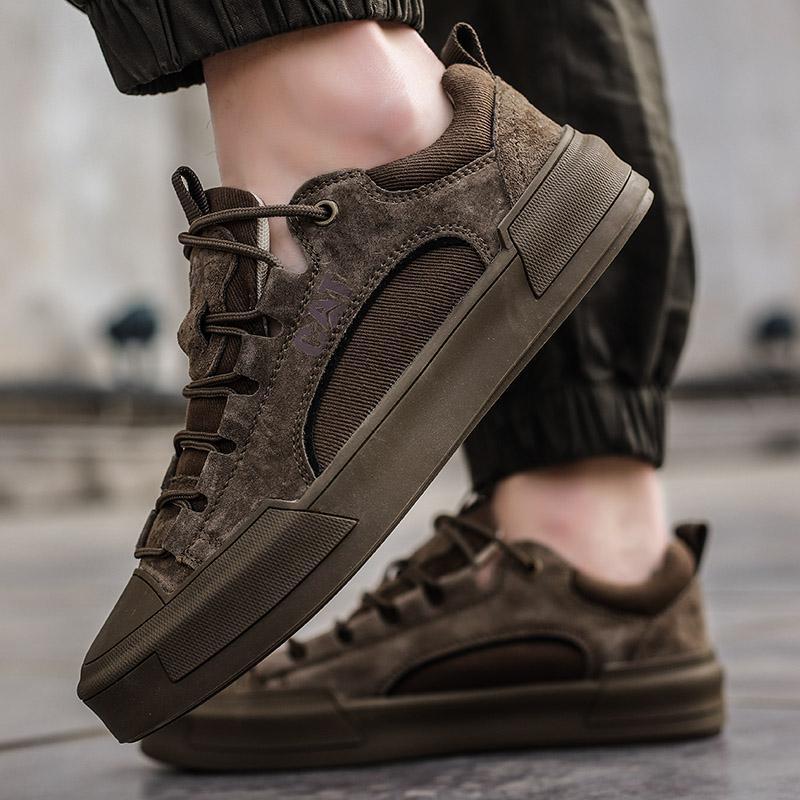 Kacper | Skórzane Sneakersy Premium