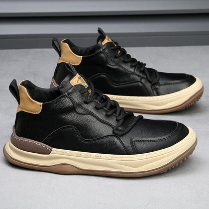 Albert | Skórzane Sneakersy Premium