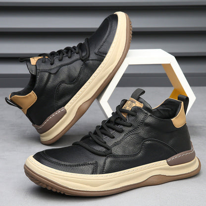 Albert | Skórzane Sneakersy Premium