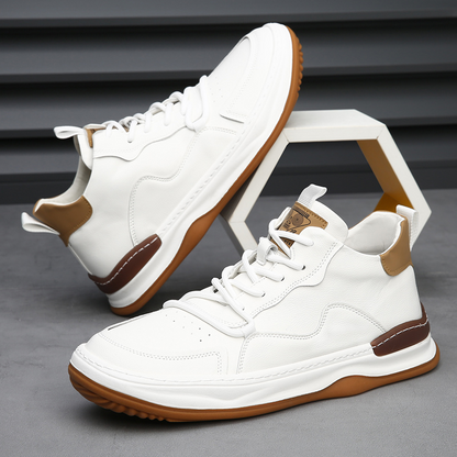 Albert | Skórzane Sneakersy Premium