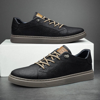 Oskar | Skórzane Sneakersy Premium