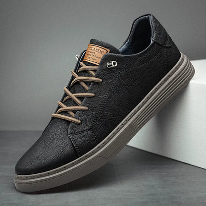Oskar | Skórzane Sneakersy Premium