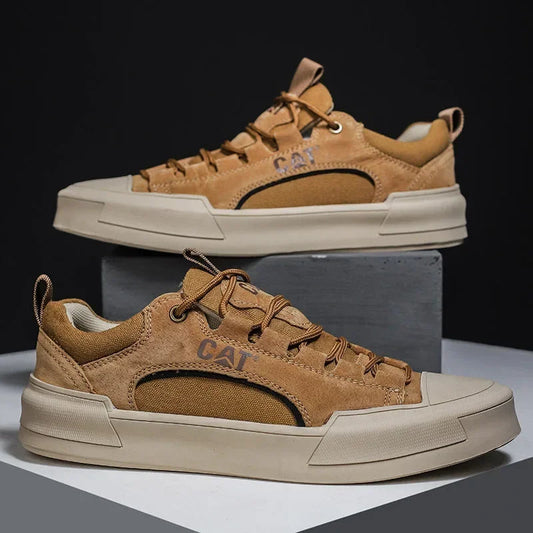 Kacper | Skórzane Sneakersy Premium