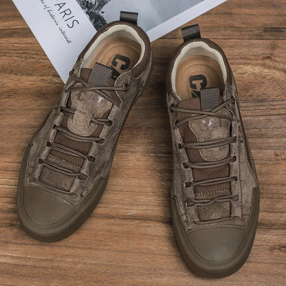 Kacper | Skórzane Sneakersy Premium
