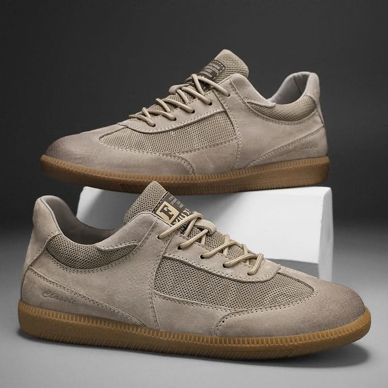 CALVINO | Sneakersy z naturalnej skóry