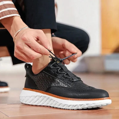 Marek | Skórzane Sneakersy Ortopedyczne