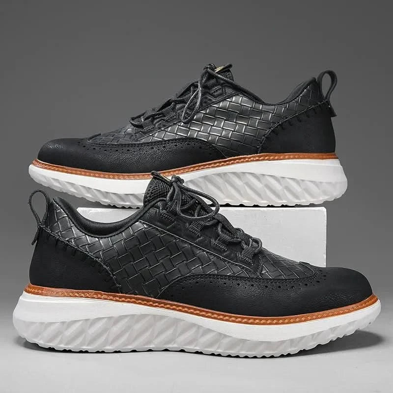 Marek | Skórzane Sneakersy Ortopedyczne