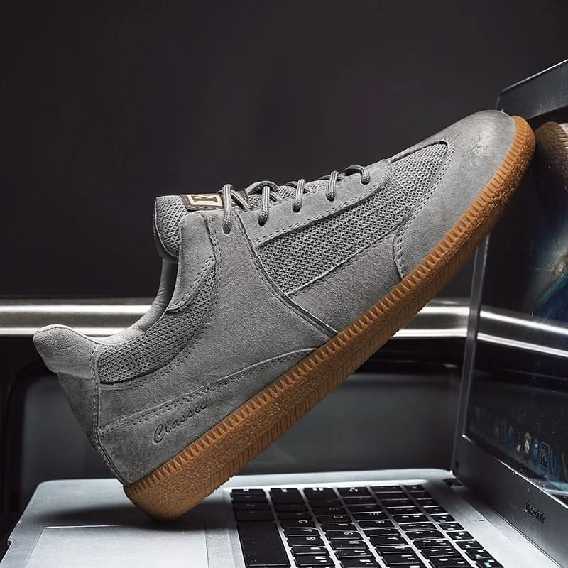 CALVINO | Sneakersy z naturalnej skóry