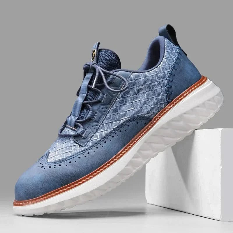 Marek | Skórzane Sneakersy Ortopedyczne