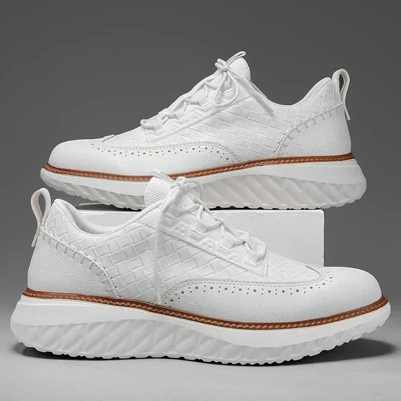 Marek | Skórzane Sneakersy Ortopedyczne