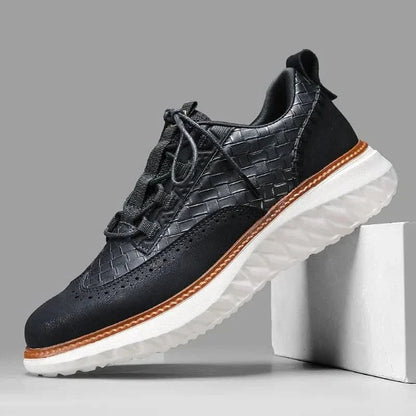 Marek | Skórzane Sneakersy Ortopedyczne