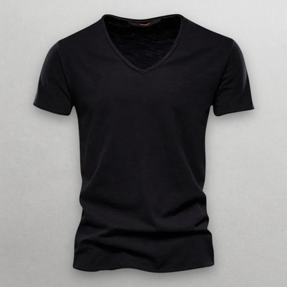 Nori | Bawełniana Koszulka V-neck