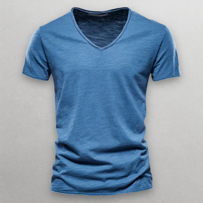 Nori | Bawełniana Koszulka V-neck