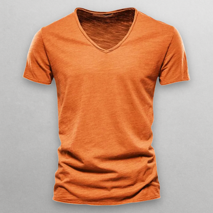 Nori | Bawełniana Koszulka V-neck