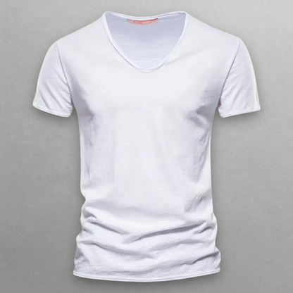 Nori | Bawełniana Koszulka V-neck