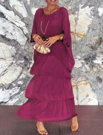 Lara – Elegancka, długa sukienka