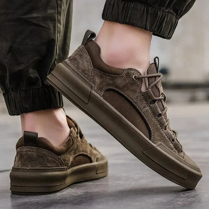 Kacper | Skórzane Sneakersy Premium