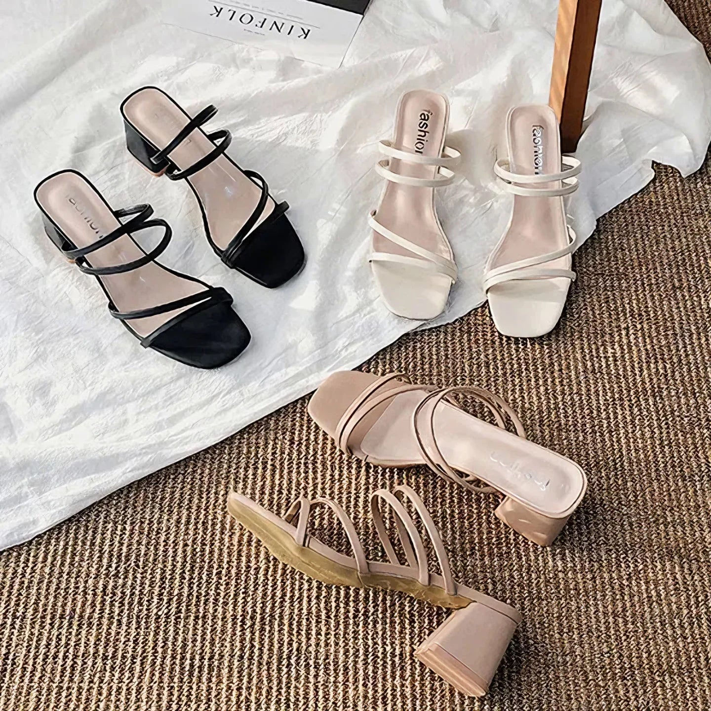 MULE CAMILA WYPCHNIĘTA