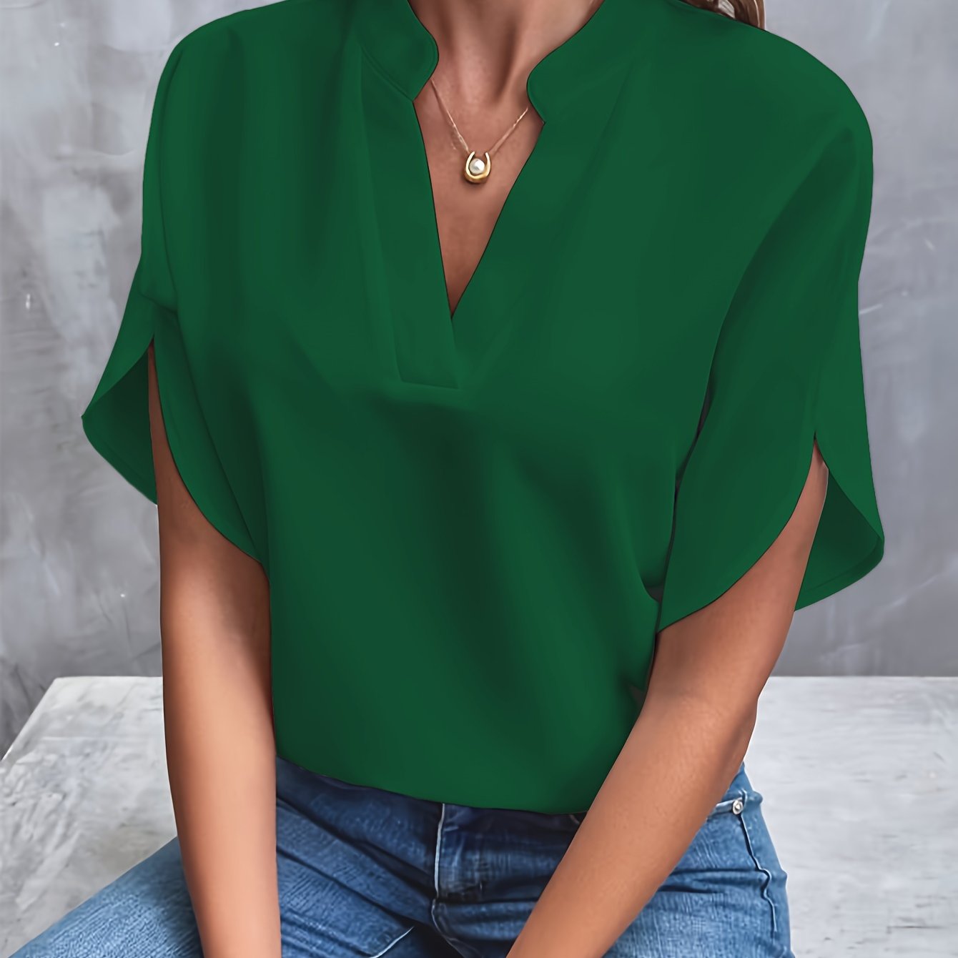 Krystyna | Lekka Elegancka Bluzka