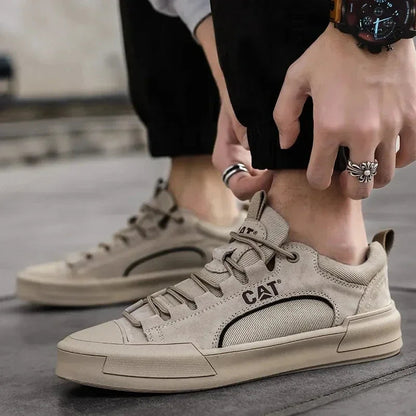Kacper | Skórzane Sneakersy Premium