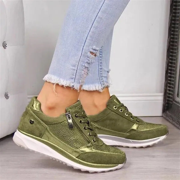 Gabri™ Sneakers z zamkiem błyskawicznym