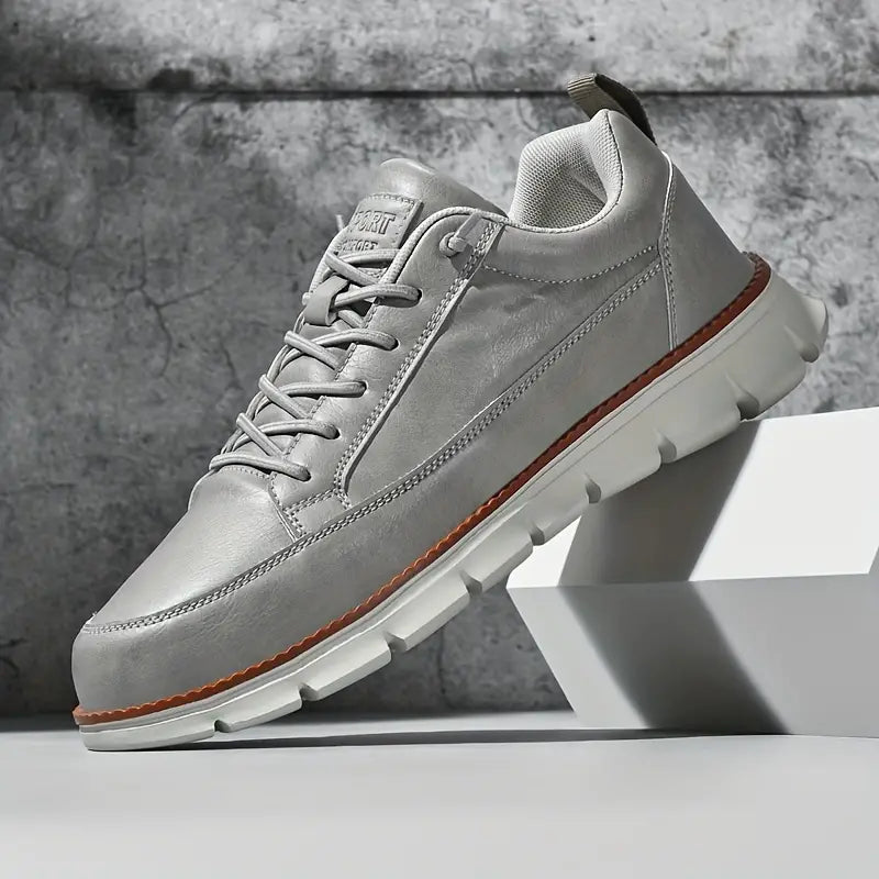 Leo | Skórzane Sneakersy Miejskie