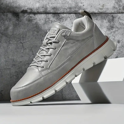 Leo | Skórzane Sneakersy Miejskie
