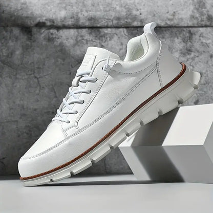 Leo | Skórzane Sneakersy Miejskie