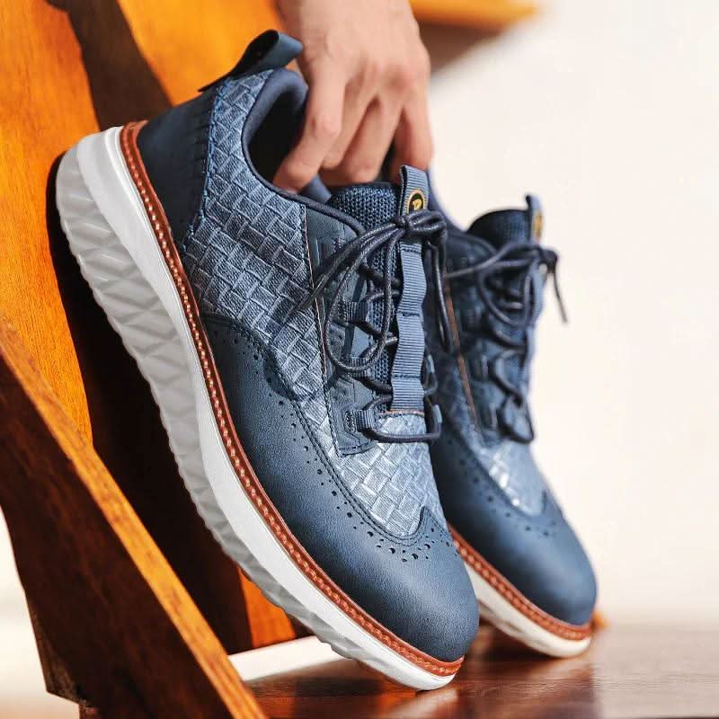 Marek | Skórzane Sneakersy Ortopedyczne