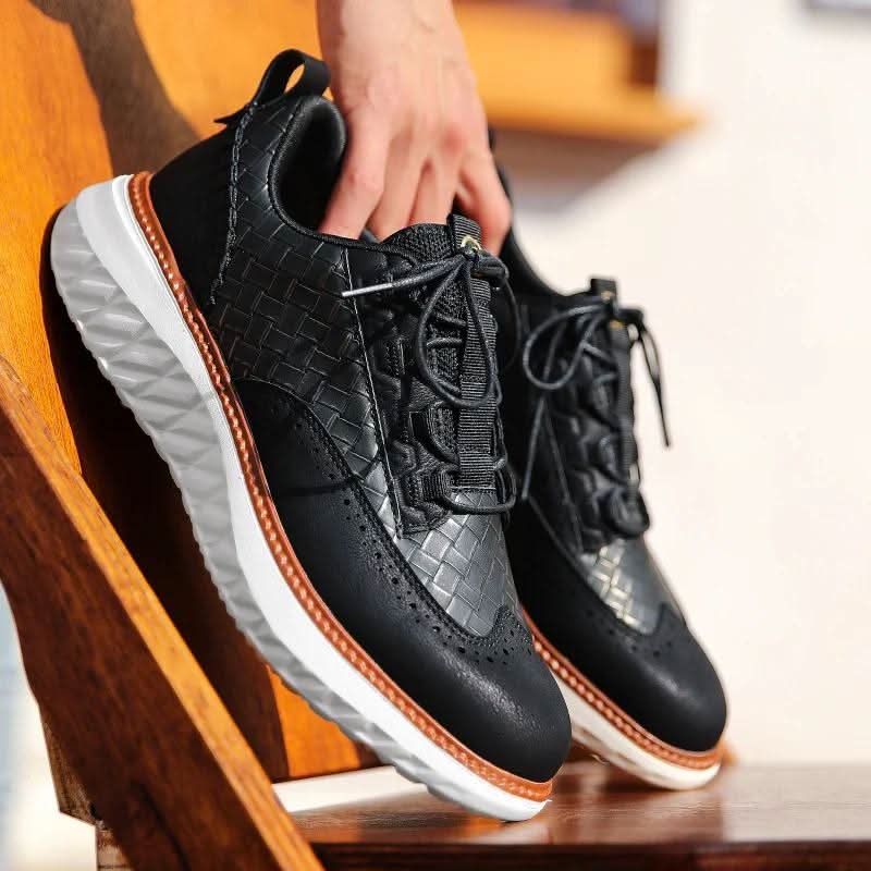 Marek | Skórzane Sneakersy Ortopedyczne