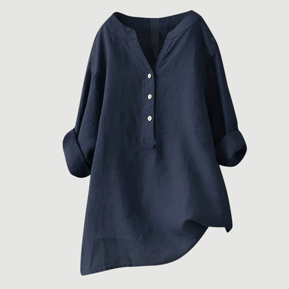 LINA | Blouse femme en lin légère et confortable