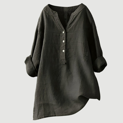 LINA | Blouse femme en lin légère et confortable