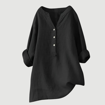 LINA | Blouse femme en lin légère et confortable