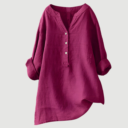 LINA | Blouse femme en lin légère et confortable