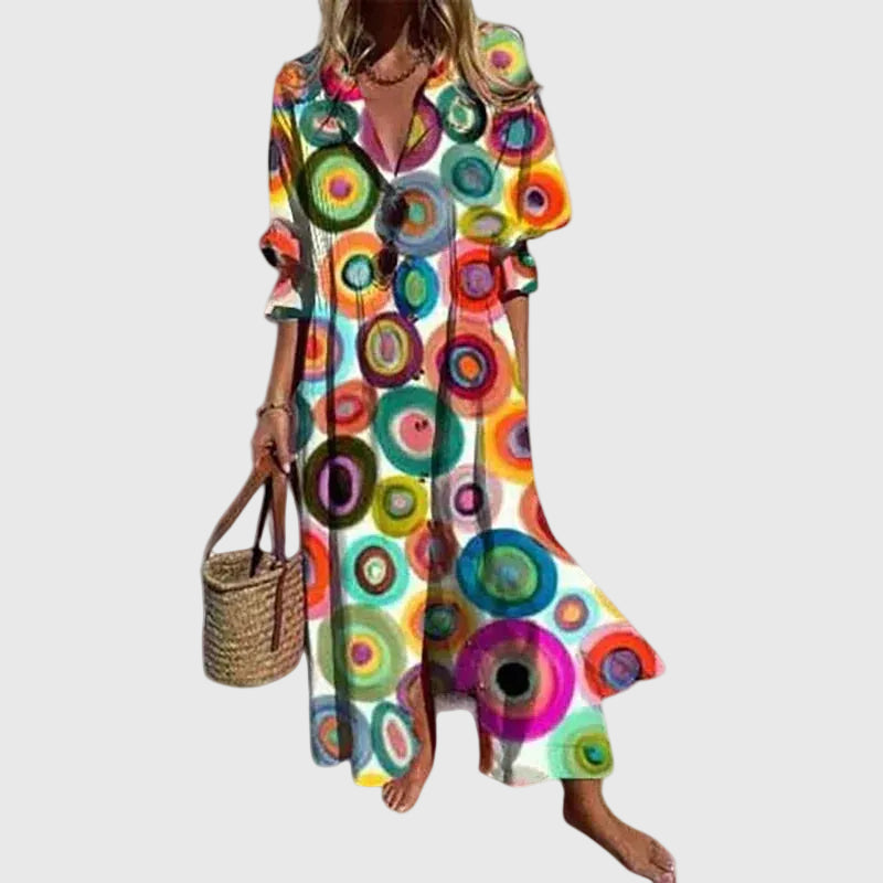 Zariah | Elegancka Maxi Sukienka Boho