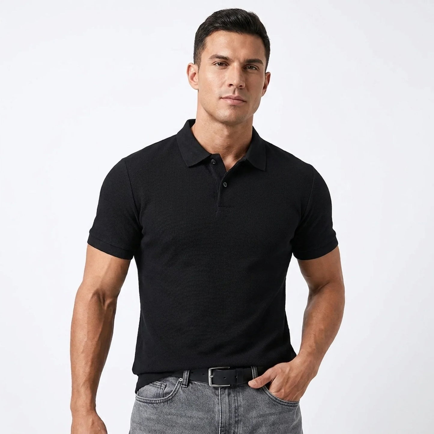 Everett | Bawełniana Koszulka Polo Premium