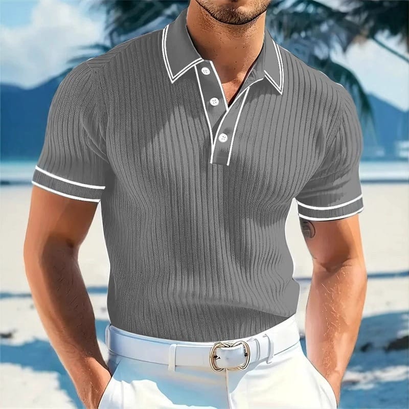 Henry | Wiskozowa Koszulka Polo