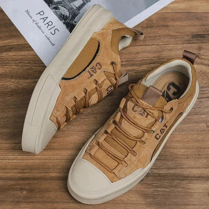 Kacper | Skórzane Sneakersy Premium