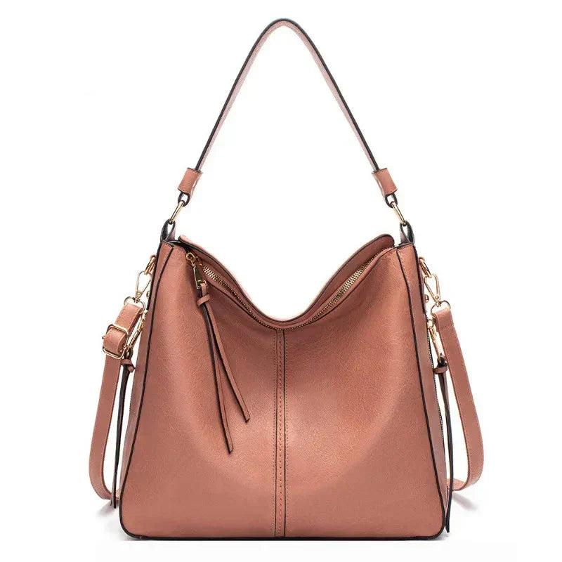 Justyna - Skórzana torba typu hobo