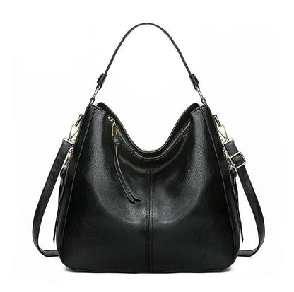 Justyna - Skórzana torba typu hobo