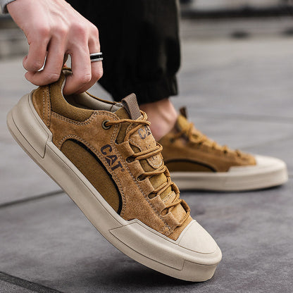 Kacper | Skórzane Sneakersy Premium