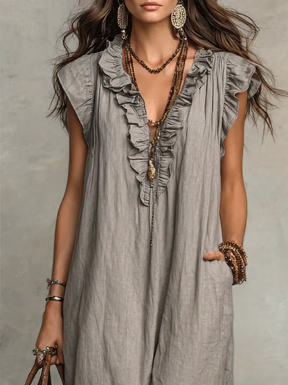 Camellia | Letnia Sukienka Maxi