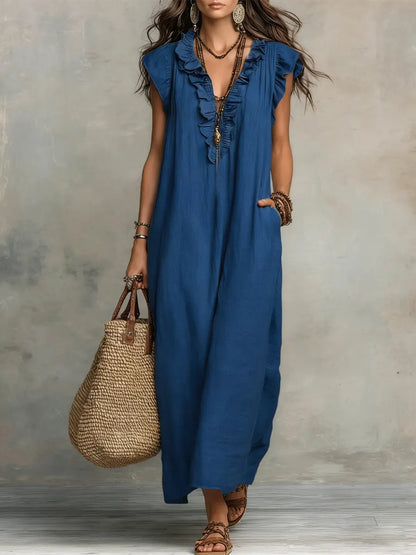 Camellia | Letnia Sukienka Maxi