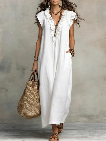 Camellia | Letnia Sukienka Maxi