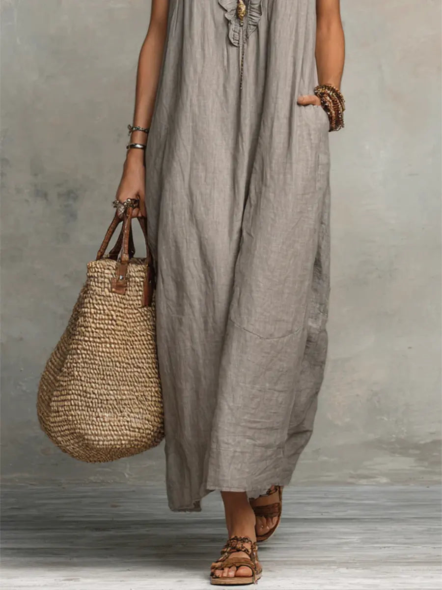 Camellia | Letnia Sukienka Maxi