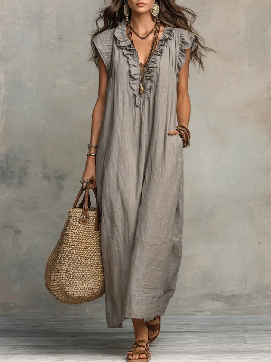 Camellia | Letnia Sukienka Maxi