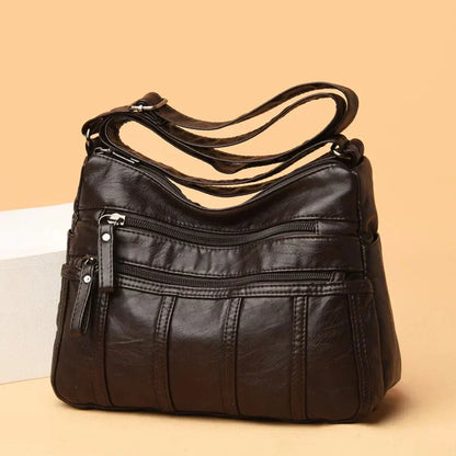 Teresa - skórzana torba typu crossbody